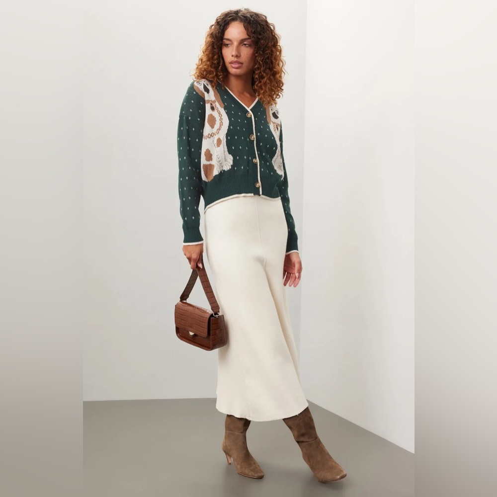 Rachel Antonoff Staffy bookends cardigan - Picture 3 of 9